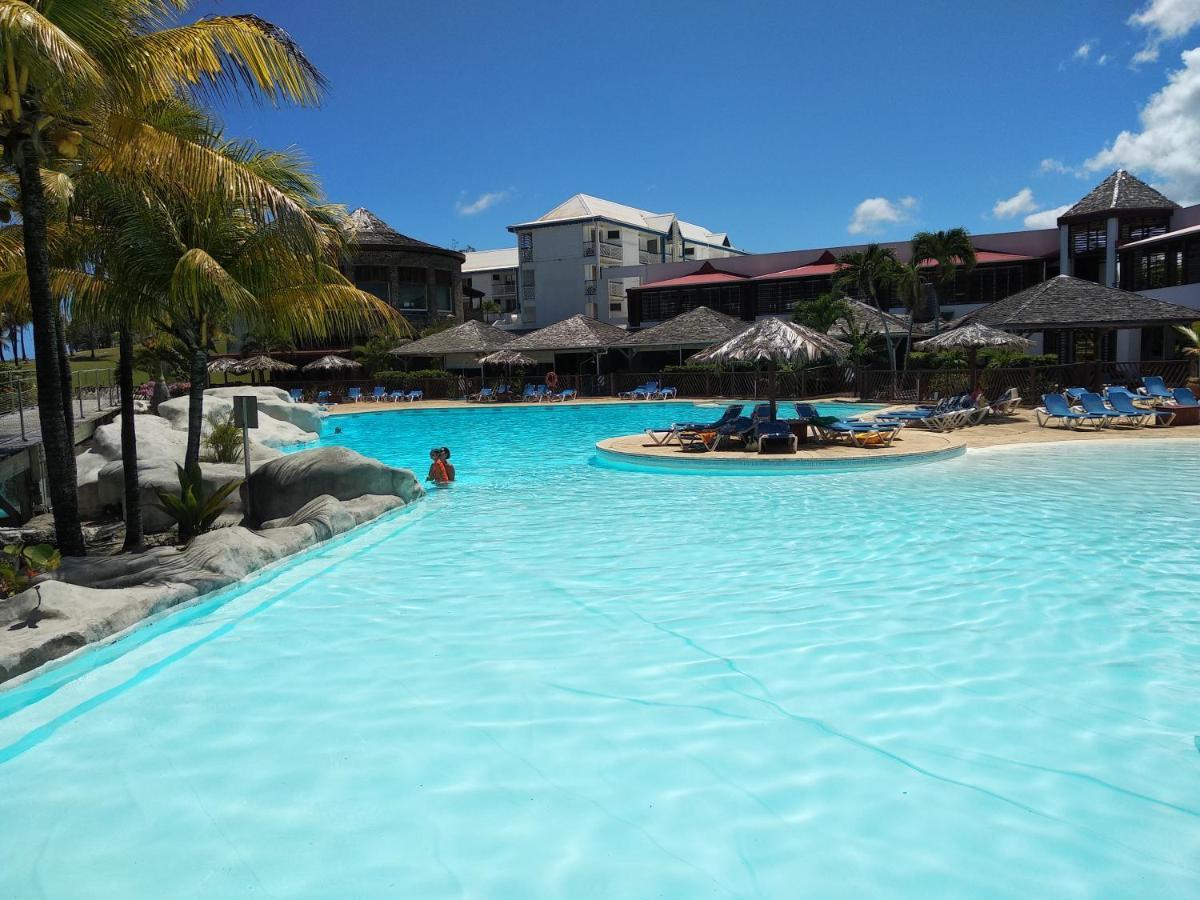 Studio Avec Grande Piscine, Plage Cannelle Caraibes Saint-Francois  Exterior foto