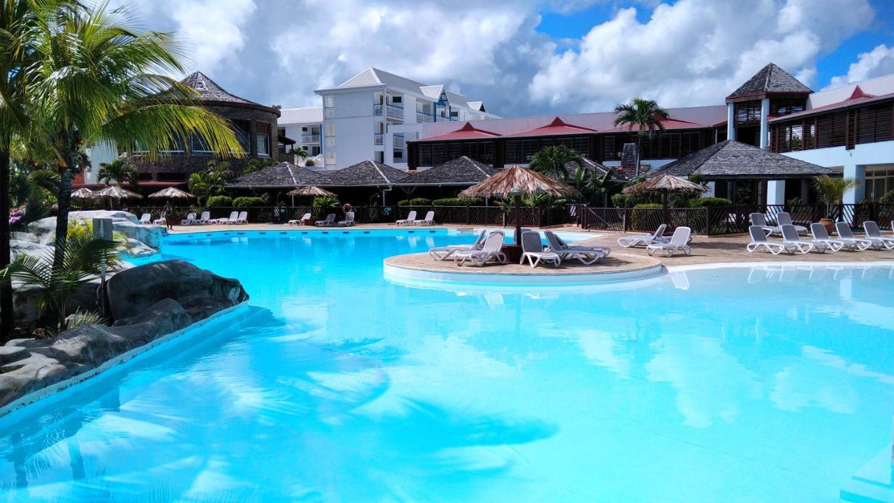 Studio Avec Grande Piscine, Plage Cannelle Caraibes Saint-Francois  Exterior foto